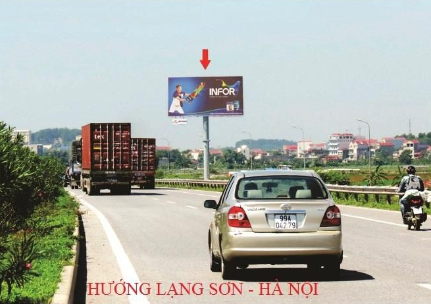 Cho thuê bảng quảng cáo tại Bắc Giang