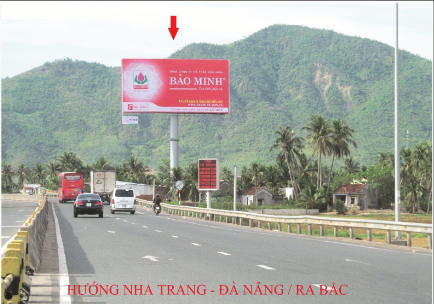 Cho thuê bảng quảng cáo tại trạm thu phí Ninh An Nha Trang